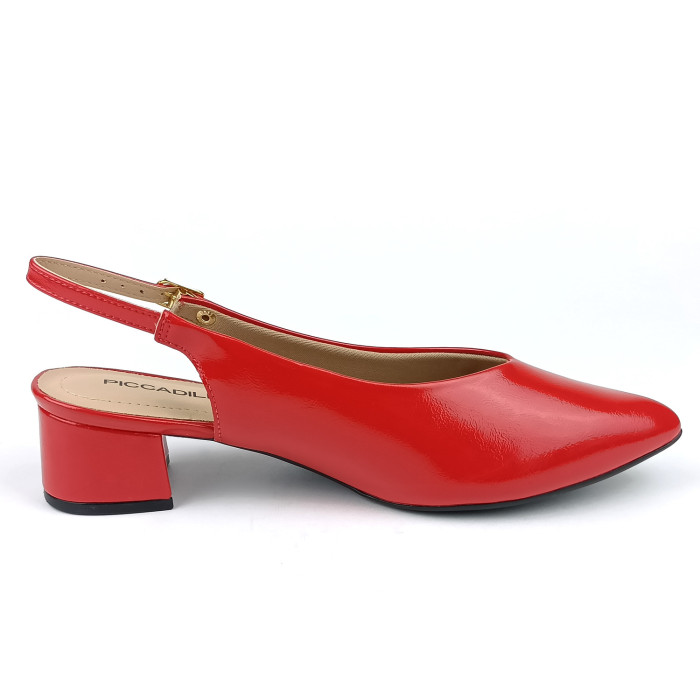 detail Dámské lodičky Piccadilly 739031-138 červené
