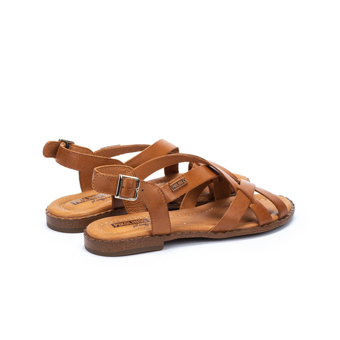 detail Dámské sandály PIKOLINOS WOX-0556ST hnědé