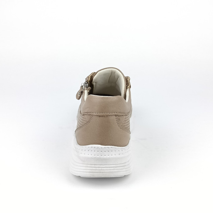 detail Dámské tenisky na klínku Ladies B3758.19 hnědé