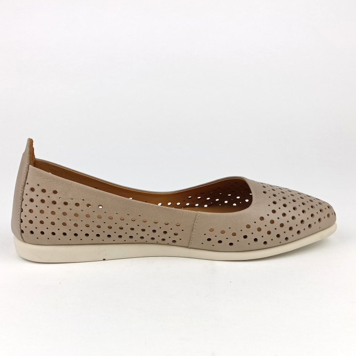 detail Dámské baleríny Ladies 26140515 hnědé