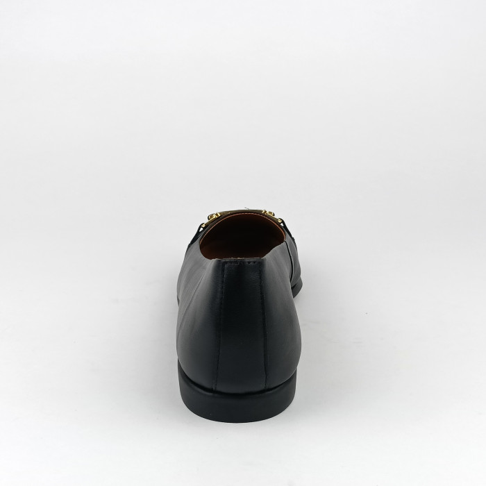 detail Dámské baleríny na podpatku Ladies 26140804 černé