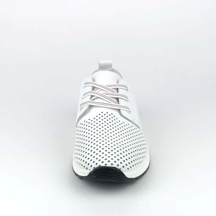 detail Dámské polobotky Looke L1445 68 207 bílé