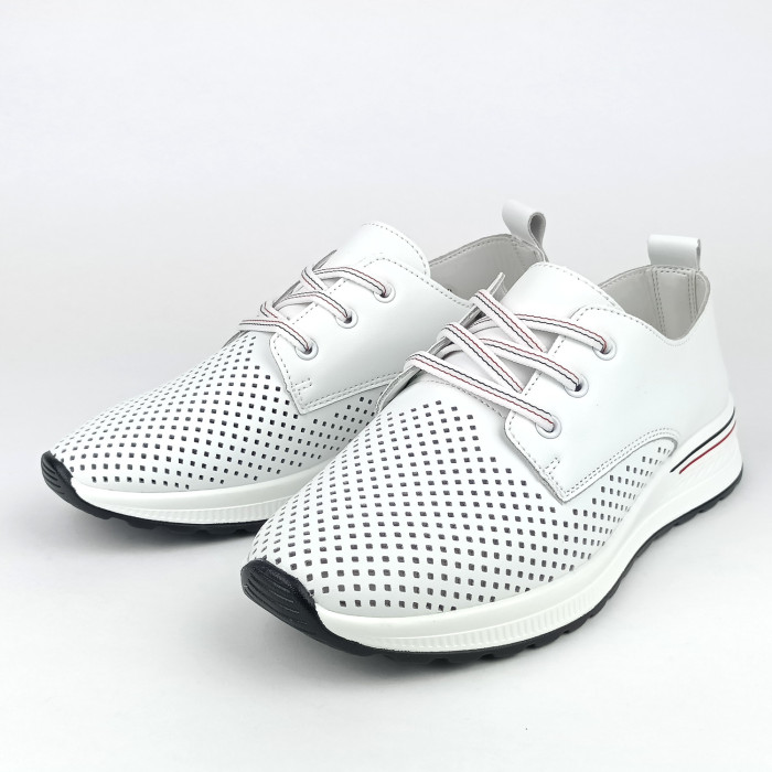 detail Dámské polobotky Looke L1445 68 207 bílé