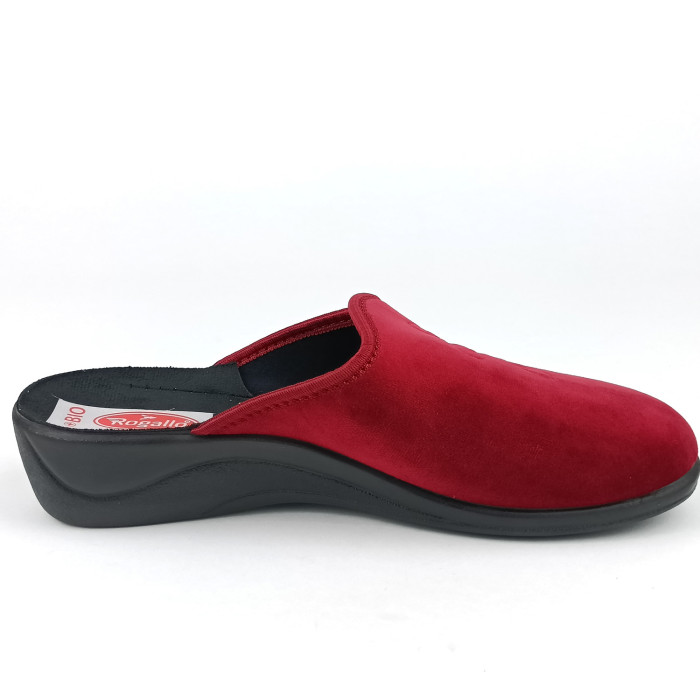 detail Dámské domácí pantofle Rogallo E/29612 červené