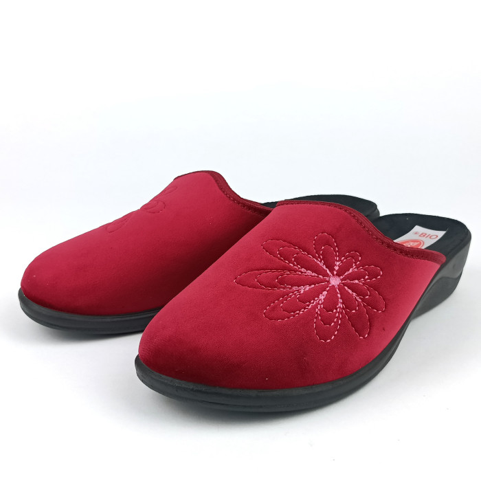 detail Dámské domácí pantofle Rogallo E/29612 červené