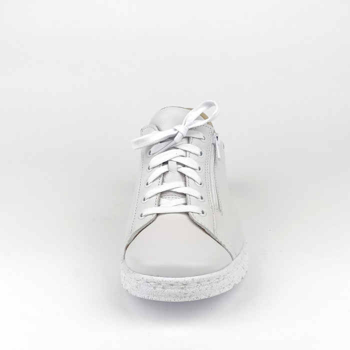 detail Dámské polobotky na klínku Peon WA/720-57 bílé