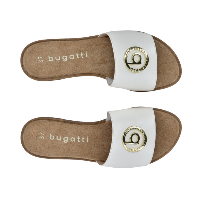 detail Dámské pantofle Bugatti 435-AI29B-5000 bílé