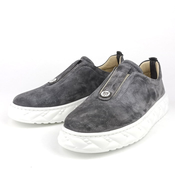 detail Dámské polobotky Guero P075-YZ587 šedé