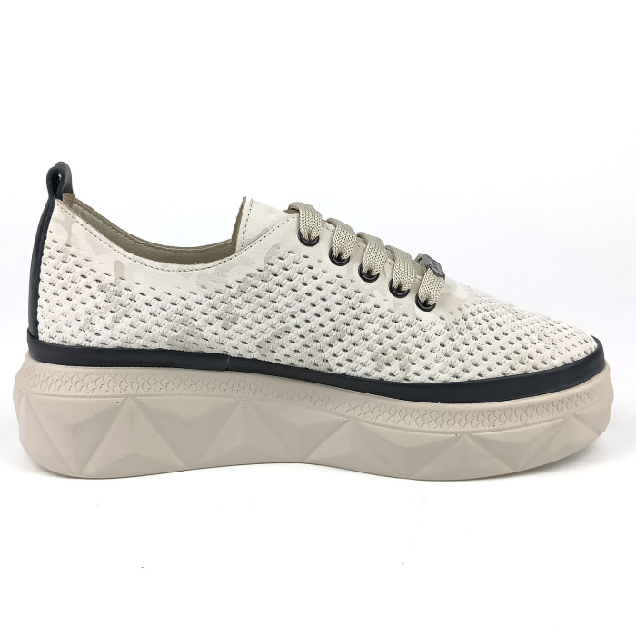 detail Dámské tenisky na platformě Guero G352-609-T606 béžové