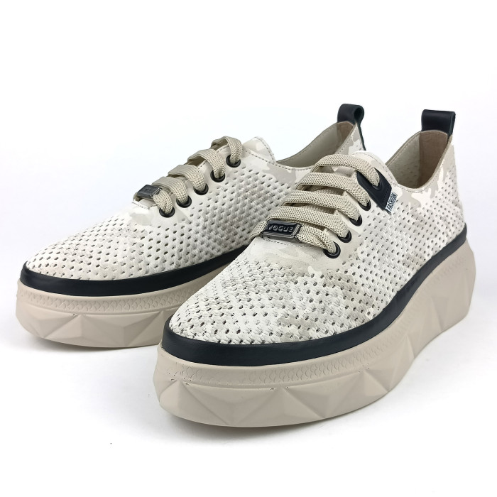 detail Dámské tenisky na platformě Guero G352-609-T606 béžové