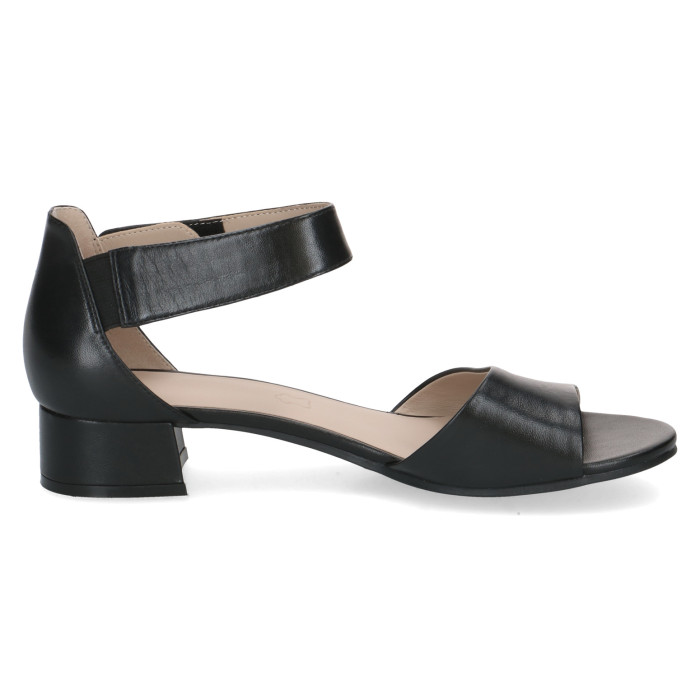 detail Dámské sandály na podpatku Caprice 9-28212-42 022 černé
