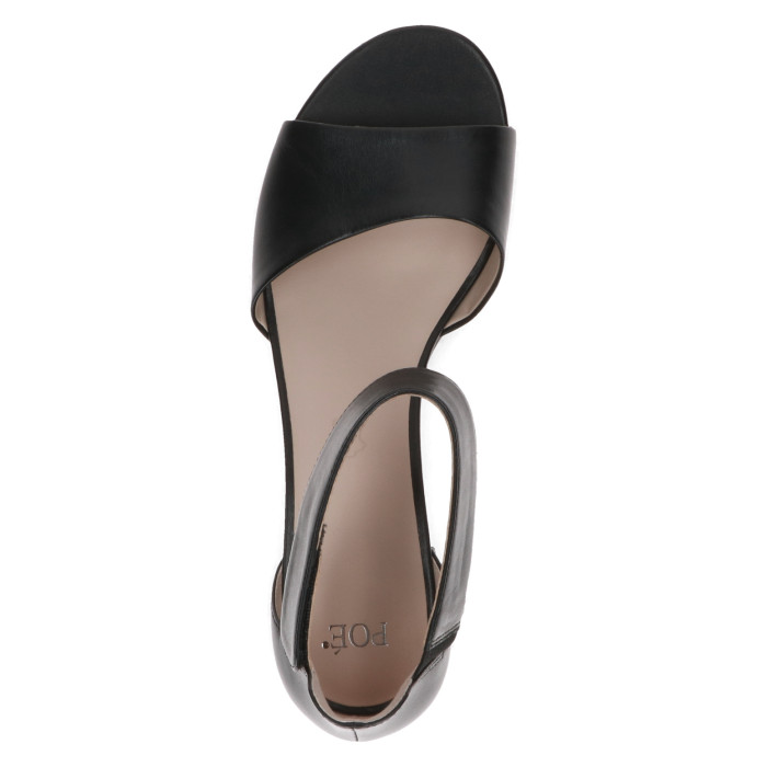 detail Dámské sandály na podpatku Caprice 9-28212-42 022 černé