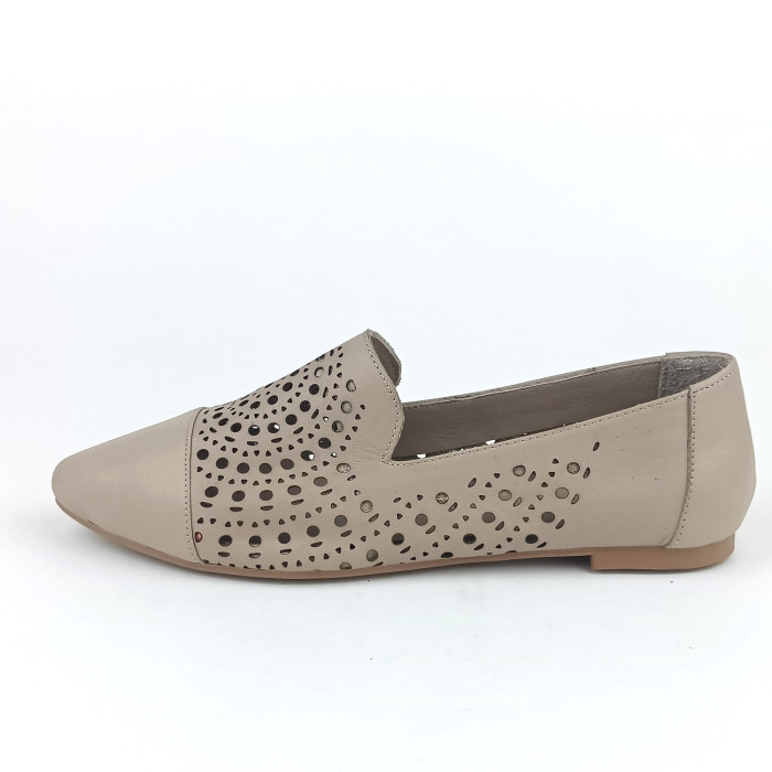 detail Dámské mokasíny na podpatku Wild 138-1160 šedé