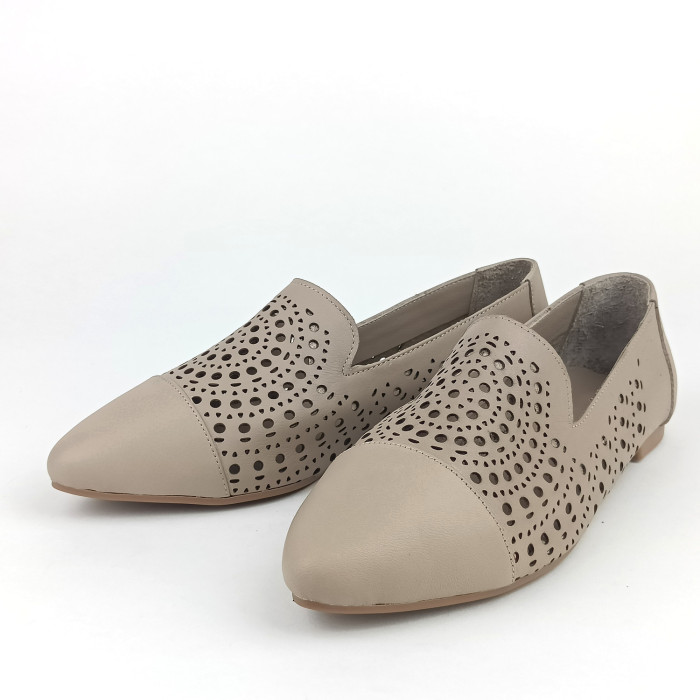 detail Dámské mokasíny na podpatku Wild 138-1160 šedé