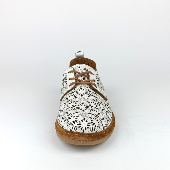 detail Dámské polobotky Manitu 840157-03 bílé