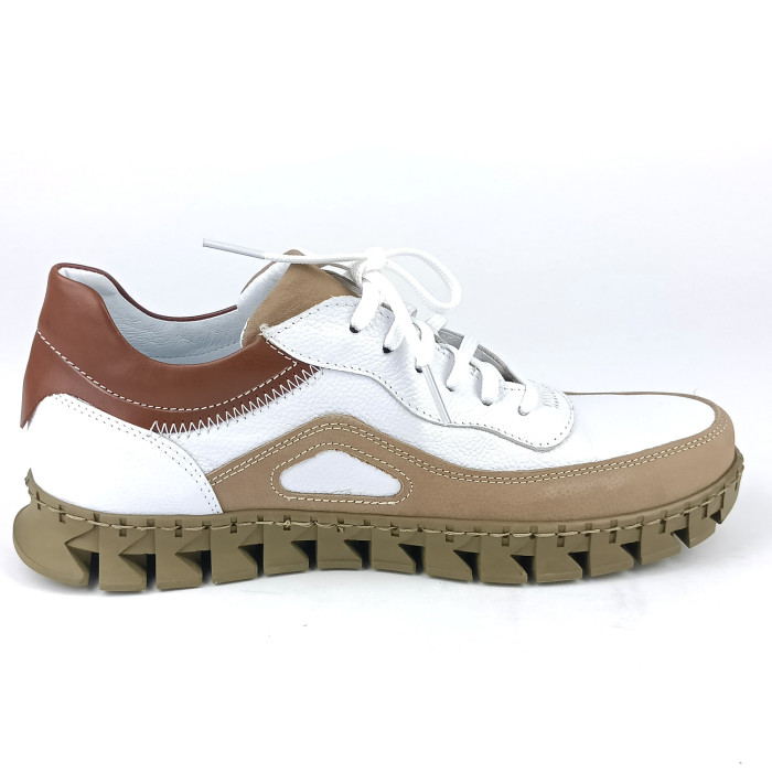 detail Dámské polobotky Peon GA/3378-85 bílé