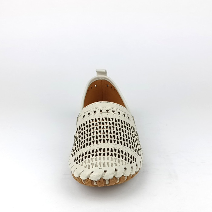 detail Dámské mokasíny Wild 243 1227 béžové