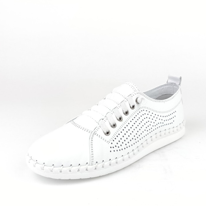 detail Dámské polobotky Wild 064 6019 bílé