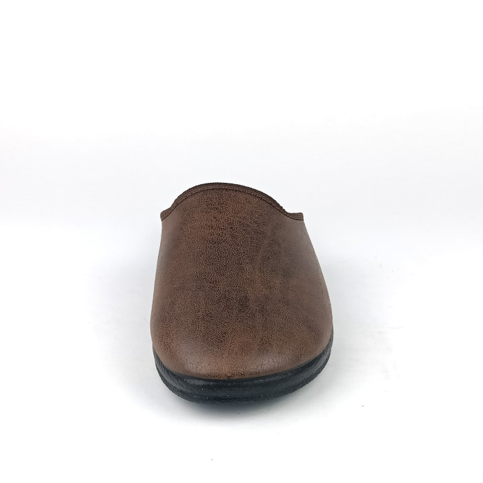 detail Pánské domácí pantofle Rogallo 30208 hnědé