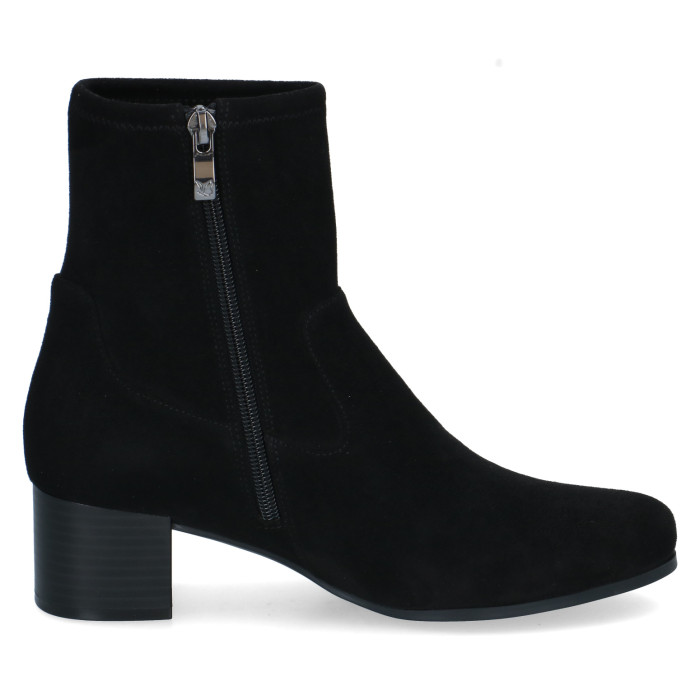 detail Dámské kotníkové boty na podpatku Caprice 9-25316-41 044 černé