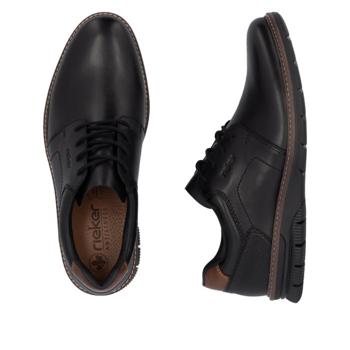 detail Pánské polobotky Rieker 14419-00 černé