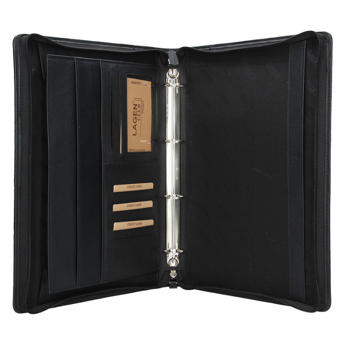 detail Pásnká spisovka Lagen 7073 černá