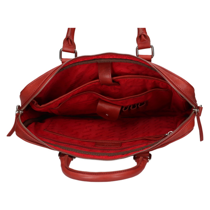 detail Kabelka přes rameno Lagen BLC-23/2185 červená