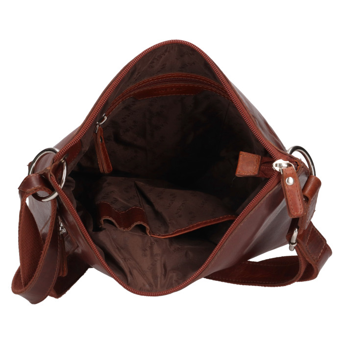 detail Kabelka přes rameno Lagen BLC/3287/16 hnědá