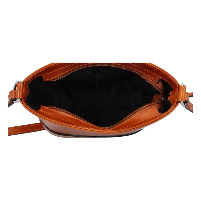 detail Dámská crossbody kabelka Delami HAI 0101101 hnědá