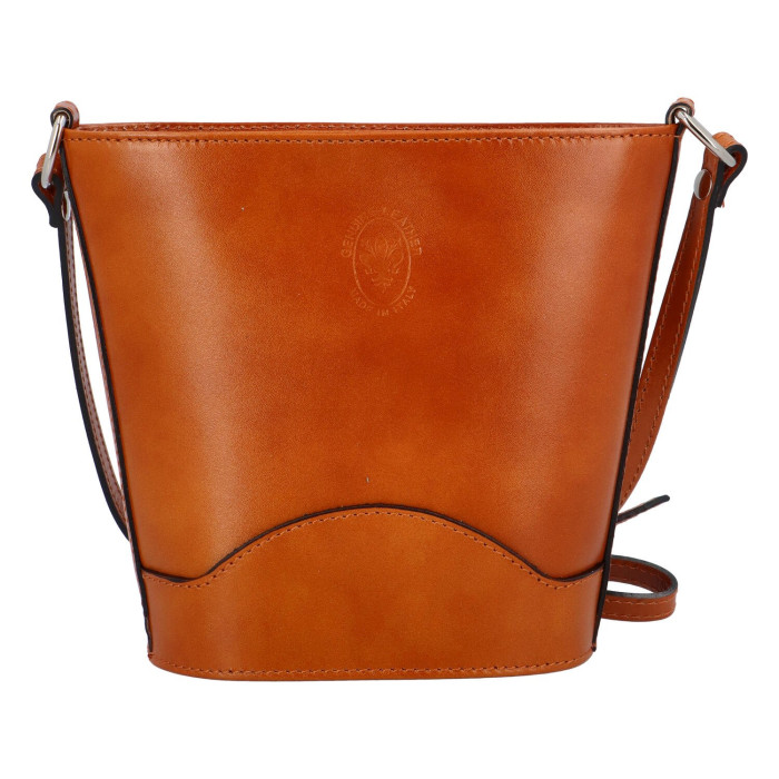 detail Dámská crossbody kabelka Delami HAI 0101101 hnědá