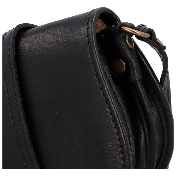 detail Dámská kabelka přes rameno Delami FX1001 černá