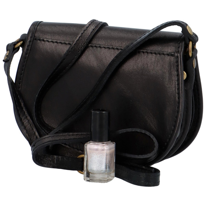 detail Dámská kabelka přes rameno Delami FX1001 černá