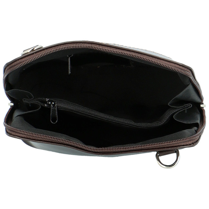 detail Dámské crossbody kabelka Delami HAI01010 hnědá