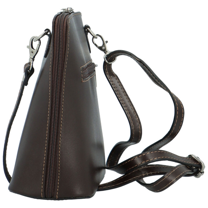 detail Dámské crossbody kabelka Delami HAI01010 hnědá