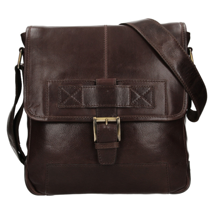 detail Pánská crossbody taška Lagen 2089/T hnědá