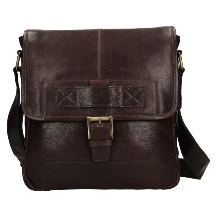 detail Pánská crossbody taška Lagen 2089/T hnědá