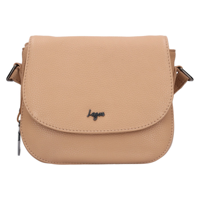 detail Dámská crossbody kabelka Lagen BLC-23/2670 hnědá
