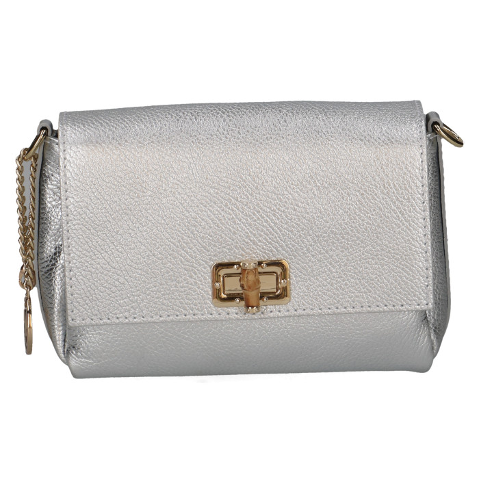detail Dámská kabelka přes rameno Caprice 9-61004-43 92O stříbrná