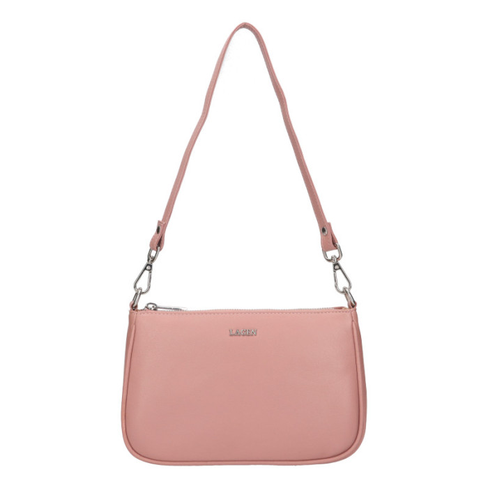 detail Dámská crossbody kabelka Lagen LG-775 12 růžová