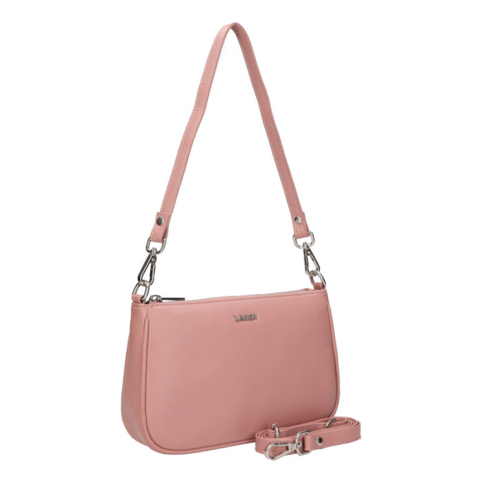 detail Dámská crossbody kabelka Lagen LG-775 12 růžová