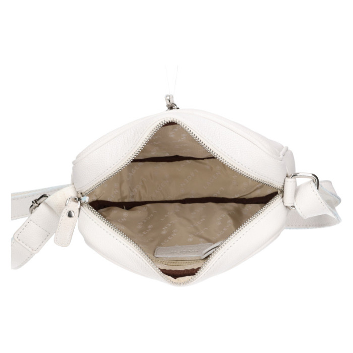 detail Dámská crossbody kabelka Lagen BLC-23-2153 bílá