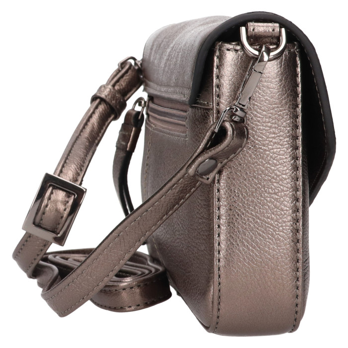 detail Dámská crossbody kabelka Lagen LG050M metalická