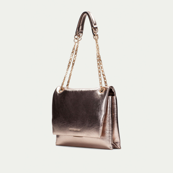 detail Dámská kabelka přes rameno Hispanitas BV253832 metalická