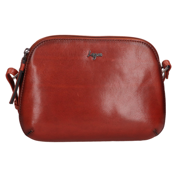 detail Dámská crossbody kabelka Lagen LGB 189 hnědá