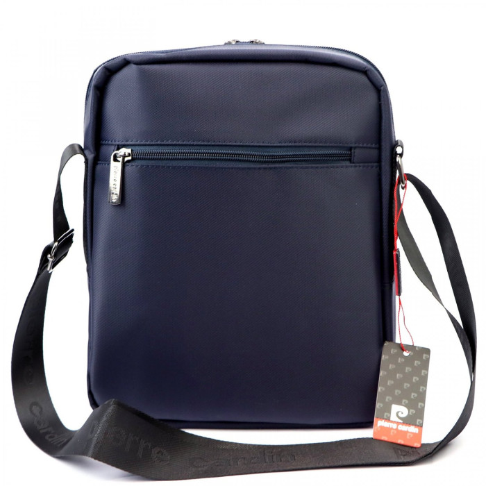 detail Pánská crossbody taška Pierre Cardin 8024 modrá