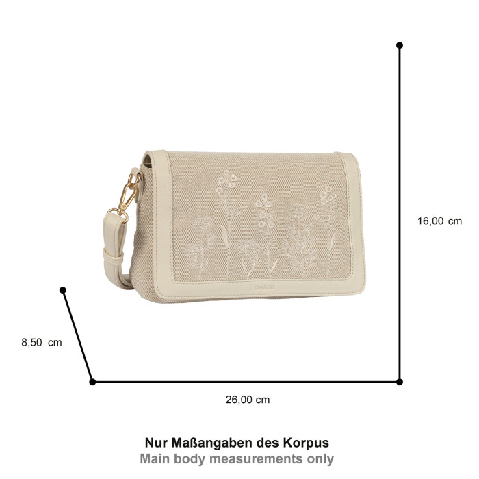 detail Dámské kabelka přes rameno Gabor 012700 béžová