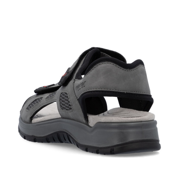 detail Pánské sandály Rieker 26955-42 šedé