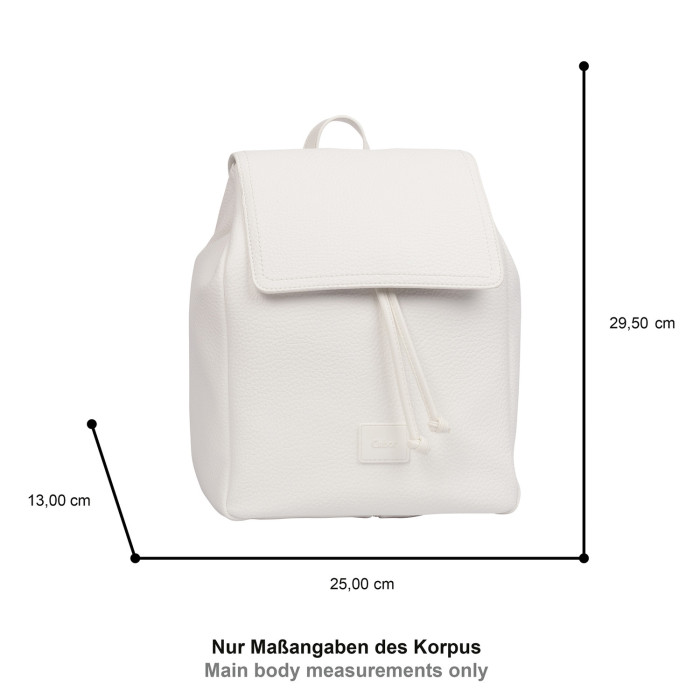 detail Dámský batoh Gabor 011571 bílý