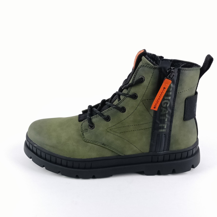 detail Pánské kotníkové boty Bugatti 321-AGB33-5000 zelené