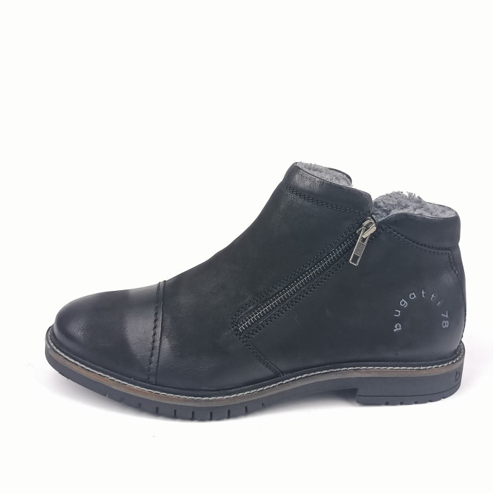 detail Pánské kotníkové boty Bugatti 331-83751-3500 černé